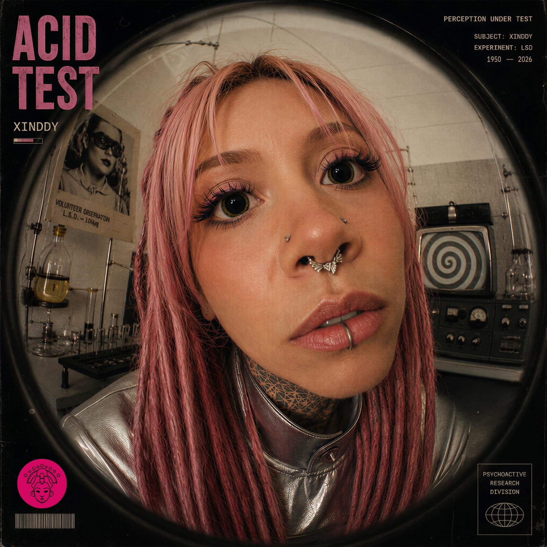 Capa do lançamento Acid Test, de XINDDY